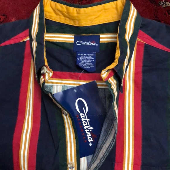 CATALINA MENS SHIRT SIZE MEDIUM - Picture 7 of 10